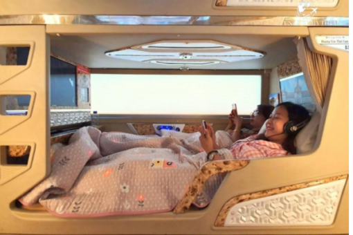 Xe cabin hà nội sapa giường nằm sao việt