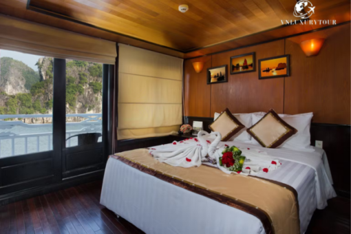 Tàu hạ Long Syrena cruises 2 Ngày 1 Đêm 4 star