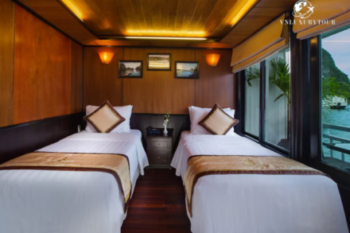 Tàu hạ Long Syrena cruises 2 Ngày 1 Đêm 4 star