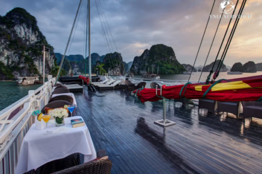 Tàu hạ Long Syrena cruises 2 Ngày 1 Đêm 4 star