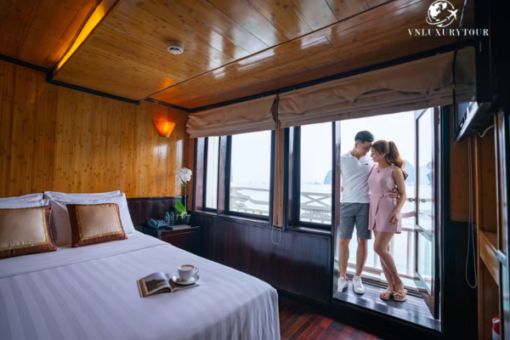 Tàu hạ Long Syrena cruises 2 Ngày 1 Đêm 4 star