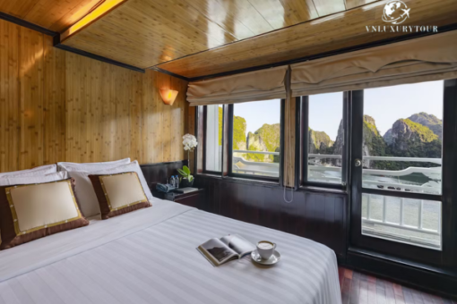 Tàu hạ Long Syrena cruises 2 Ngày 1 Đêm 4 star