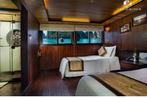 Tàu hạ Long Syrena cruises 2 Ngày 1 Đêm 4 star